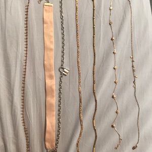 Brandy Melville necklaces and chockers